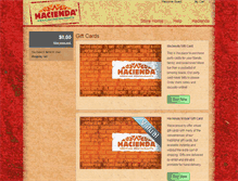 Tablet Screenshot of hacienda.securetree.com